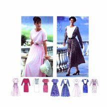 1990s Design Your Own Dress Simplicity 9355 Sewing Pattern Size 12 - 14 - 16 - 1 - $4.83
