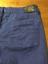 DKNY Women&#39;s Denim Soho Skinny Jeans Royal Electric Blue Stretch Size 8 X 28 - £22.94 GBP