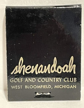 Vintage Matchbook Shenandoah Golf And Country Club West Bloomfield, MI - €3,81 EUR