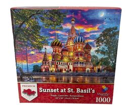 Sunset At St. Basils 1000-Piece Jigsaw Puzzle 24" x 30" Premium Quality - $18.00
