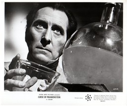 Curse Of Frankenstein (R-64) Peter Cushing Works In His Laboratory Hammer Horror - £23.68 GBP