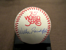 WILLIE RANDOLPH WSC NEW YORK YANKEES SIGNED AUTO VTG 1998 W.S. GAME BASE... - $148.49