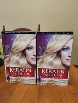 Lot of 2 SCHWARZKOPF Keratin COLOR 12.0 Light PEARL BLONDE Hair Color - £20.76 GBP