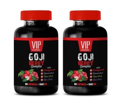 goji berry capsules - Goji Berry Extract 1440mg - heart health 2 Bottles - $22.40