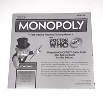 Monopoly Doctor Who 50th Anniversary 2012 Manual Only - £7.70 GBP