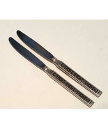 2 Gorham Hacienda Dinner Knives Stainless - $19.95