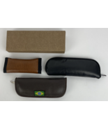 LOT OF 4 x KNIFE Protective STORAGE ZIPPER POUCHES AND SHEATHS one box - $27.77 CAD