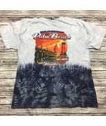 Harley Davidson West Palm Beach Tshirt Large Sunset Lighthouse Boat Dock... - $434.88 MXN