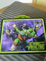 Ninja Turtles  “Turtle Trouble&quot;  We Are the Turtles of Justice Metal Lun... - £4.94 GBP