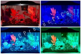 Remote Controlled Fish Tank LED Lights with 20 Color and Motion Options - £19.77 GBP+