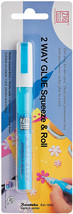 Zig 2-Way Glue Pen Carded-Squeeze &amp; Roll - $12.11