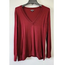 J Crew Mercantile Cotton V-Neck Long Sleeve Sweater Size Medium - £14.95 GBP