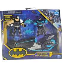 Moto-Tank Bane Vs. Batman Action Figure Set New in Box DC Spin Master  - £11.19 GBP