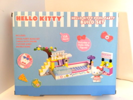 Hello Kitty Pool Party Build Set 114 Piece - Includes Cute Kawaii Figure! SEALED - £16.97 GBP