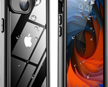 Temdan for iPhone 14 Case Waterproof, Built-in 9H 14 6.1, Black  - $58.07