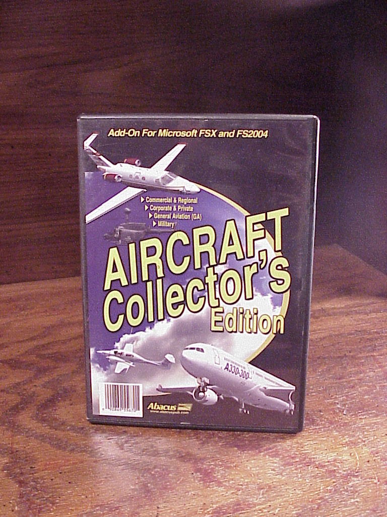 Aircraft Collector's Edition Add-On CD for Microsoft FSX, Flight Simulator 2004 - $7.95