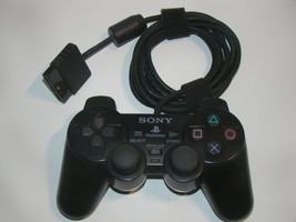 Playstation 2 - DUAL SHOCK 2 Controller (Black) - £19.52 GBP