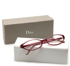 New Christian Dior CD3043 80U Burgundy Eyeglasses Frame 53-15-135 B26mm - £88.43 GBP
