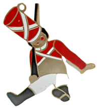 Rare Vintage G Duch 1980 Metal Painted Toy Soldier Christmas Ornament - £11.13 GBP