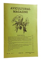 The Avicultural Society Avicultural Magazine SEPTEMBER-OCTOBER 1963 Vol. 69 No. - £38.45 GBP