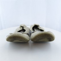 Merona Women Ballet Shoes  Beige Fabric Slip On Size 7 Medium (B, M) - £15.54 GBP
