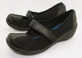 Easy Spirit Shoes Womens 6 M kenisha  Mary Jane Black Fabric Round Toe W... - $15.99