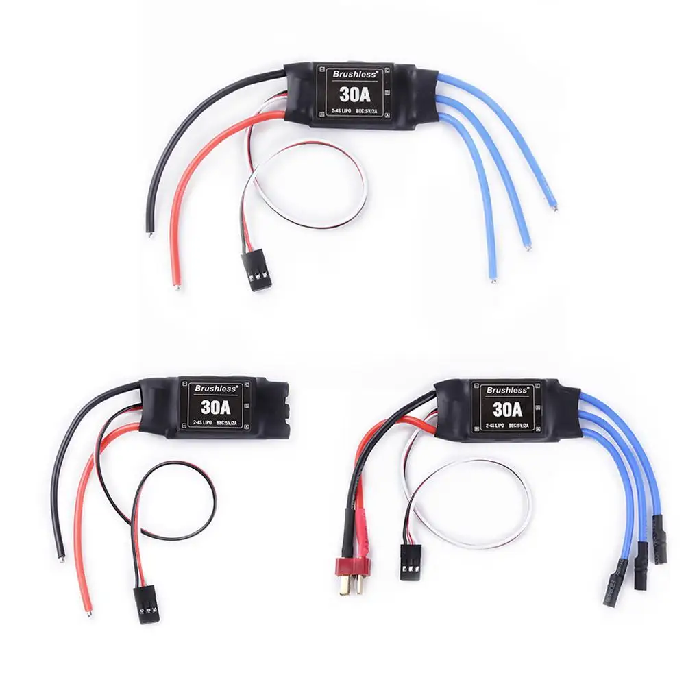Play Xxd 30a Esc Brushless Motor Speed Controller For Rc Airplane Helicopter Min - £23.18 GBP