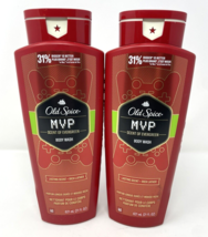 2 Pack Old Spice MVP Evergreen Mens Body Wash 21oz - £27.88 GBP