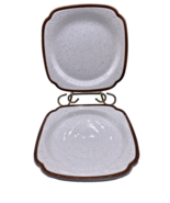 Set 2 Syracuse China Sandspoint Salad Plates Restaurant Ware Speckled Br... - $54.51 CAD