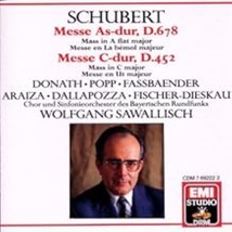 Schubert: Masses in A flat major &amp; C major/Messe As-dur, D.678, Messe C-dur, D.4 - £11.73 GBP