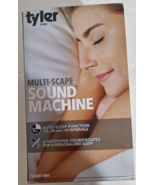 Tyler Multi Scape Sleep Sound Relaxation Machine with 6 Nature Sounds Au... - £24.33 GBP