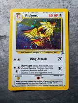 Pokémon TCG Pidgeot Base Set 2 14/130 Holo Unlimited Holo Rare - £12.71 GBP