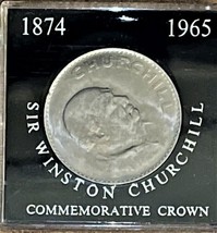SIR WINSTON CHURCHILL COMMEMORATIVE CROWN COIN! - £51.14 GBP