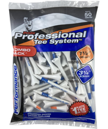 Pride Professional Tee System Plastic Golf Tees (Pack of 50), 40 Count 3... - £15.29 GBP