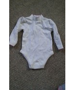 000 Youngland Newborn-6/9 Months One Piece Girls White Pink Accents - $7.25