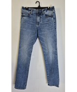 EXPRESS Medium Wash Skinny Denim Jeans Men&#39;s Size 31&quot;×30 (Actual 34&quot;×30) - $247.70 MXN