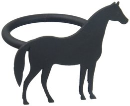 2.25 Inch Standing Horse Napkin Ring - £8.02 GBP