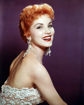 Debra Paget Striking Red Hair Studio Glamour Pose Circa 1955 8x10 Photo - £7.66 GBP