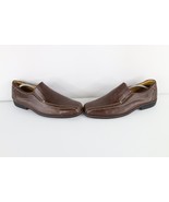 Sandro Moscolini Mens 11.5 D Distressed Brazil Leather Slip On Loafers S... - $818.34 MXN