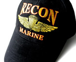 USMC US MARINES MARINE CORPS FORCE RECON EMBROIDERED BASEBALL CAP HAT - $14.94