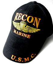 Usmc Us Marines Marine Corps Force Recon Embroidered Baseball Cap Hat - £11.80 GBP