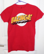 The Big Bang Theory Red Bazinga! Youth T Shirt Size Medium - £15.58 GBP