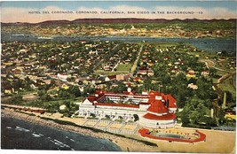 Hotel Del Coronado, California, San Diego, vintage post card 1907 - £11.18 GBP