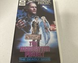 The Manhattan Project VHS Clamshell HBO Cannon Video Nuclear Thriller Li... - $11.30