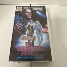The Manhattan Project VHS Clamshell HBO Cannon Video Nuclear Thriller Li... - £8.91 GBP