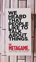 The Metagame Game-We Heard That People Like to Talk About Things - Complete - £14.79 GBP