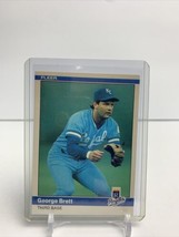 1984 Fleer #344 George Brett - Kansas City Royals - $3.50