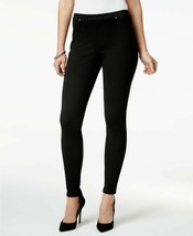 Size XS Style &amp; Co Womens Twill Leggings, Mid Rise Comfort Waist Deep Bl... - $9.97
