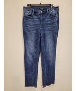 Judy Blue Straight Fit Blue Jeans Size 15/32 High Rise Denim  - $540.74 MXN