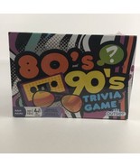 Adult Party Game 80&#39;s 90&#39;s Trivia Family Night Retro New Sealed 2018 Outset - £19.71 GBP